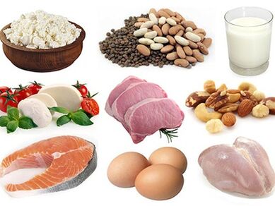 健康功效所必需的蛋白质食物。